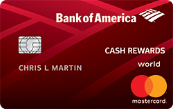 Bank of America® Cash Rewards Credit Card for Students NA